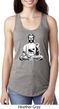 Ladies Yoga Tank Top At Peace Buddha Ideal Racerback
