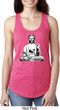 Ladies Yoga Tank Top At Peace Buddha Ideal Racerback