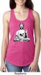Ladies Yoga Tank Top At Peace Buddha Ideal Racerback