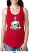 Ladies Yoga Tank Top At Peace Buddha Ideal Racerback