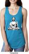 Ladies Yoga Tank Top At Peace Buddha Ideal Racerback
