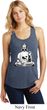 Ladies Yoga Tank Top At Peace Buddha Racerback