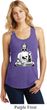 Ladies Yoga Tank Top At Peace Buddha Racerback