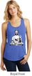Ladies Yoga Tank Top At Peace Buddha Racerback