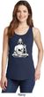 Ladies Yoga Tank Top At Peace Buddha Tanktop