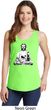 Ladies Yoga Tank Top At Peace Buddha Tanktop
