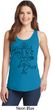 Ladies Yoga Tank Top Black Sketch Ganesha Tanktop