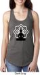 Ladies Yoga Tank Top Buddha Lotus Pose Ideal Racerback