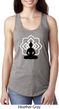 Ladies Yoga Tank Top Buddha Lotus Pose Ideal Racerback