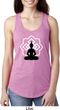 Ladies Yoga Tank Top Buddha Lotus Pose Ideal Racerback