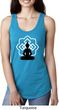Ladies Yoga Tank Top Buddha Lotus Pose Ideal Racerback