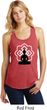 Ladies Yoga Tank Top Buddha Lotus Pose Racerback