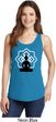 Ladies Yoga Tank Top Buddha Lotus Pose Tanktop