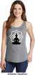Ladies Yoga Tank Top Buddha Lotus Pose Tanktop