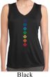 Ladies Yoga Tank Top Diamond Chakras Dry Wicking Sleeveless Shirt
