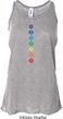 Ladies Yoga Tank Top Diamond Chakras Flowy Racerback