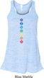 Ladies Yoga Tank Top Diamond Chakras Flowy Racerback