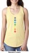 Ladies Yoga Tank Top Diamond Chakras Ideal Racerback