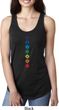 Ladies Yoga Tank Top Diamond Chakras Ideal Racerback
