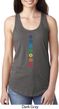 Ladies Yoga Tank Top Diamond Chakras Ideal Racerback