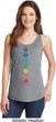 Ladies Yoga Tank Top Diamond Chakras Tanktop