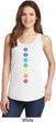 Ladies Yoga Tank Top Diamond Chakras Tanktop