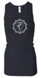 Ladies Yoga Tank Top Manipura Chakra Longer Length Racerback Tanktop