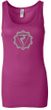Ladies Yoga Tank Top Manipura Chakra Meditation Longer Length Tanktop