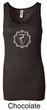Ladies Yoga Tank Top Manipura Chakra Meditation Longer Length Tanktop