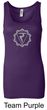 Ladies Yoga Tank Top Manipura Chakra Meditation Longer Length Tanktop