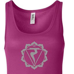 Ladies Yoga Tank Top Manipura Chakra Meditation Longer Length Tanktop Ladies Yoga Tank Top Manipura Chakra Meditation Longer Length Tanktop