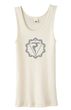 Ladies Yoga Tank Top Manipura Chakra Meditation Organic Tanktop