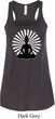 Ladies Yoga Tank Top Meditating Buddha Flowy Racerback