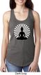Ladies Yoga Tank Top Meditating Buddha Ideal Racerback