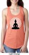 Ladies Yoga Tank Top Meditating Buddha Ideal Racerback