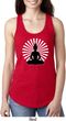 Ladies Yoga Tank Top Meditating Buddha Ideal Racerback