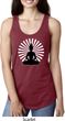 Ladies Yoga Tank Top Meditating Buddha Ideal Racerback