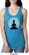 Ladies Yoga Tank Top Meditating Buddha Ideal Racerback