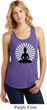 Ladies Yoga Tank Top Meditating Buddha Racerback
