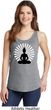 Ladies Yoga Tank Top Meditating Buddha Tanktop