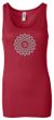 Ladies Yoga Tank Top Sahasrara Chakra Longer Length Tanktop