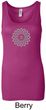 Ladies Yoga Tank Top Sahasrara Chakra Longer Length Tanktop