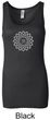 Ladies Yoga Tank Top Sahasrara Chakra Longer Length Tanktop