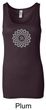 Ladies Yoga Tank Top Sahasrara Chakra Longer Length Tanktop
