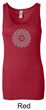 Ladies Yoga Tank Top Sahasrara Chakra Longer Length Tanktop