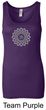 Ladies Yoga Tank Top Sahasrara Chakra Longer Length Tanktop