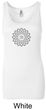 Ladies Yoga Tank Top Sahasrara Chakra Longer Length Tanktop