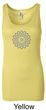 Ladies Yoga Tank Top Sahasrara Chakra Longer Length Tanktop