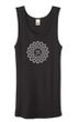 Ladies Yoga Tank Top Sahasrara Chakra Meditation Organic Tanktop