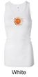 Ladies Yoga Tank Top Sleeping Sun Longer Length Racerback Tanktop